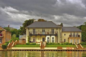 House by the river