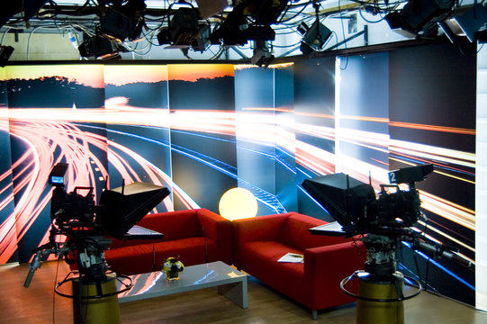 TV studio and lights 06