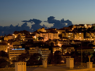 Fototapeta na wymiar Dubrownik - panorama miejskiego