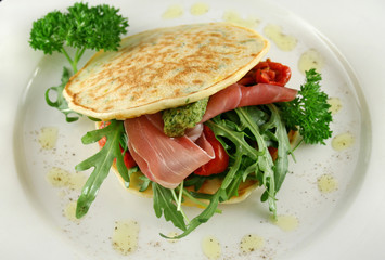 Corn Fritters With Prosciutto 1