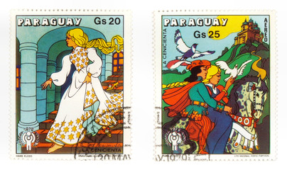 Vintage Paraguay stamps