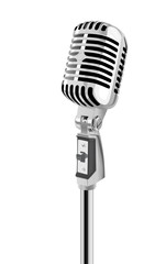 Fototapeta premium Retro Microphone (vector)