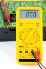 Testing a transistor radio