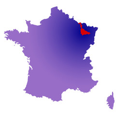 Meurthe et Moselle en France