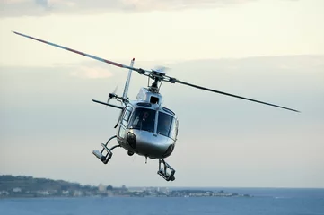 Zelfklevend Fotobehang helikopter © Pinosub