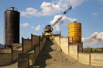 Exploitation of sand and gravel © Jovan Nikolic