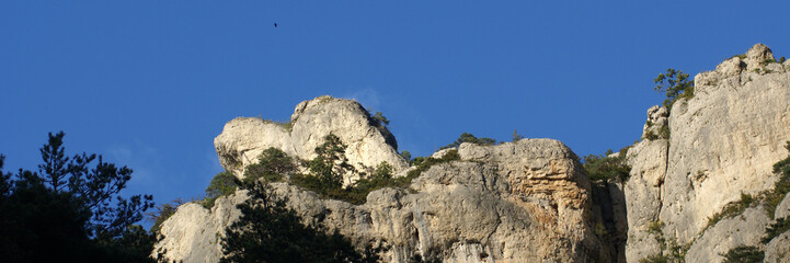 panorama et rochers