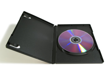 DVD in case