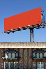 Place your add on this billboard (with clipping paths)