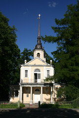 Orthodox church in Tsarskoye Selo