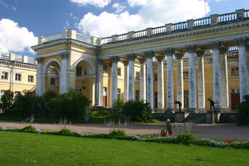 Alexander Palace in Tsarskoye Selo. Russia