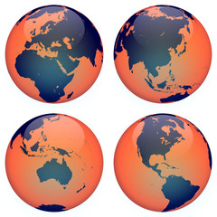 world globe earth