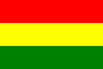 Flagge Bolivien