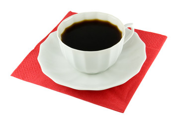 The cup coffee