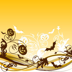 Halloween background, vector