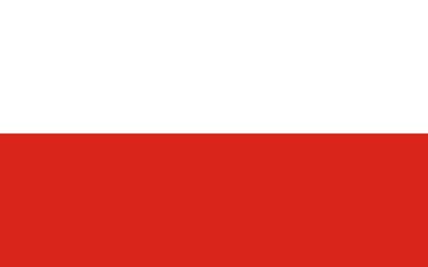 Fototapeten Flagge Polen © CosmoShiva