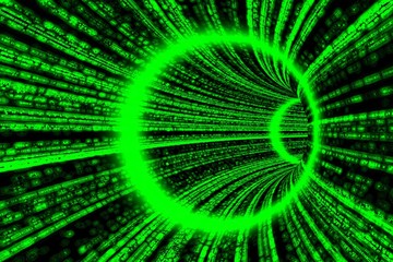 Matrix Tunnel (Render) © Entropia