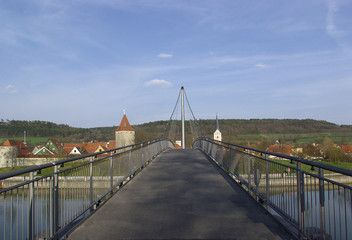 Fototapeta premium Brücke in Berching