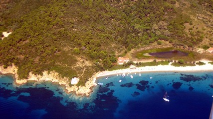 beach in skyathos island