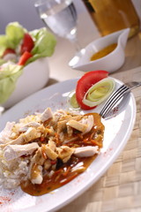 Chicken with rice