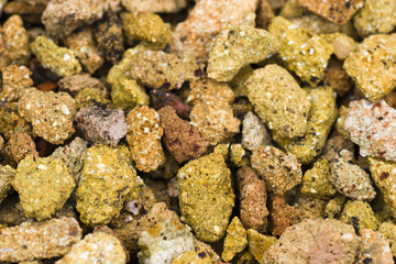 Background made of rough gravel