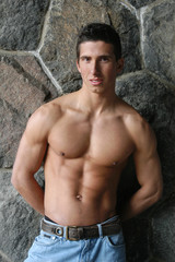 Muscular Male Model