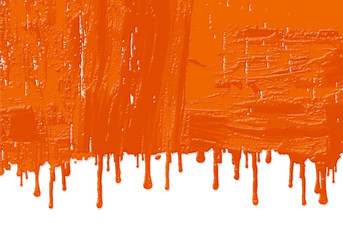 peinture orange