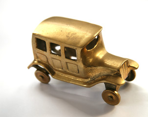 Brass model car