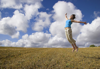 Fototapeta premium Happiness jump