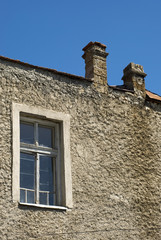window and chimney