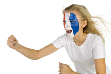 French fan