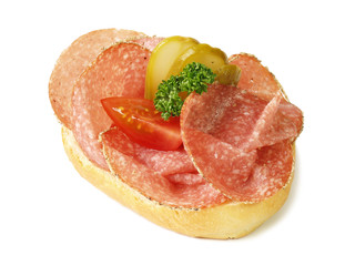 Brötchen / Salami