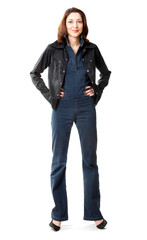 Fototapeta premium Woman in jeans