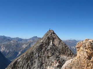Sur l'Aiguille de la Vanoise