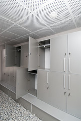 Wardrobe with sections