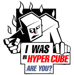 Man who was in Hyper Cube
