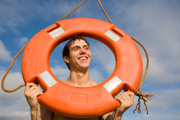 boy & lifebuoy