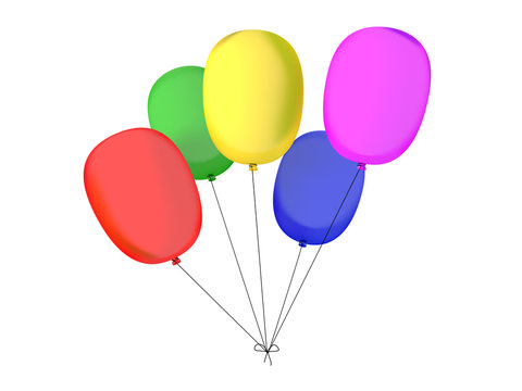 Colorful baloons