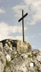 Fototapeta premium Gipfelkreuz