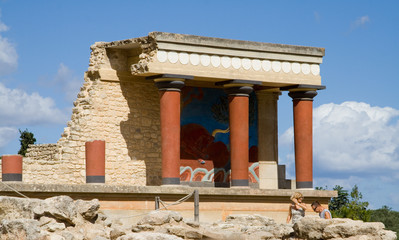 Knossos, Heraklion, Crete, Greece