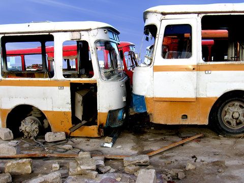 old buses