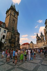 Naklejka na ściany i meble Praga Stare Miasto Rynek Główny