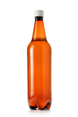 Plastic beer bottle