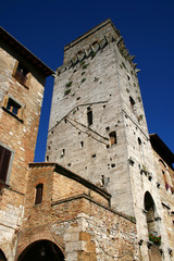 Fototapeta na wymiar Old tower