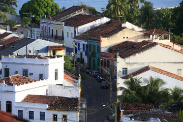 Fototapeta na wymiar Olinda Street View