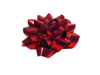 a red bow