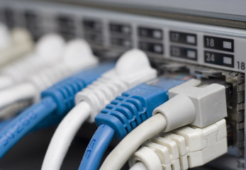 Router with Cables