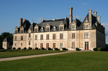 Fototapeta na wymiar Beauregard Castle in Loir-et-Cher, France
