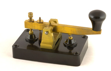 Morse key manufactured by the Clipsal company