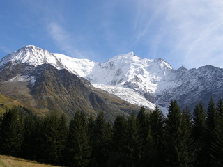 Glacier et Aiguille de Bionassay